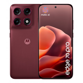 Motorola Moto Edge 70 Pro 12/512GB išmanusis telefonas, 6,78 inch AMOLED 144Hz, Pantone Zinfandel