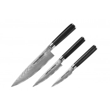 SAMURA Damascus peilių rinkinys (SD-0230)