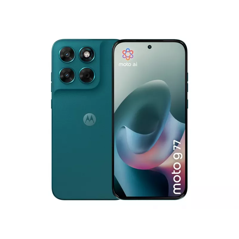 Motorola G77 8GB/128GB išmanusis telefonas, 6,78 inch pOLED, 5200 mAh, IP64, Dual SIM, Pantone Shaded Spruce (XT2621-2)