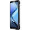 Blackview XPLORE 1X atsparus 5G išmanusis telefonas 12GB/256GB, 6,78 inch FHD+ 120Hz + 2,01 inch galinis ekranas, 10000 mAh, 108MP, Android 15, juodas