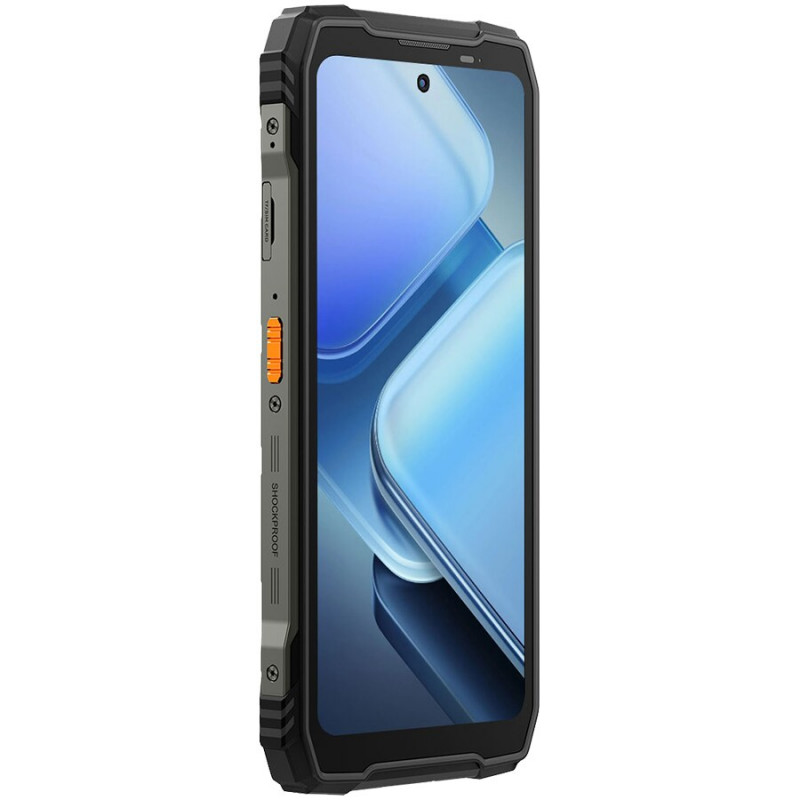 Blackview XPLORE 1X atsparus 5G išmanusis telefonas 12GB/256GB, 6,78 inch FHD+ 120Hz + 2,01 inch galinis ekranas, 10000 mAh, 108MP, Android 15, juodas