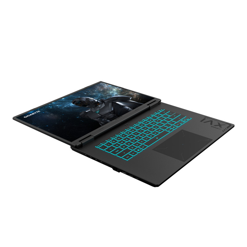 Gigabyte Gaming A16 Pro nešiojamasis kompiuteris – Intel Core 7 240H, 32GB RAM, 1TB SSD, NVIDIA GeForce RTX 5080, Windows 11 Home, prancūziška klaviatūra (AZERTY)