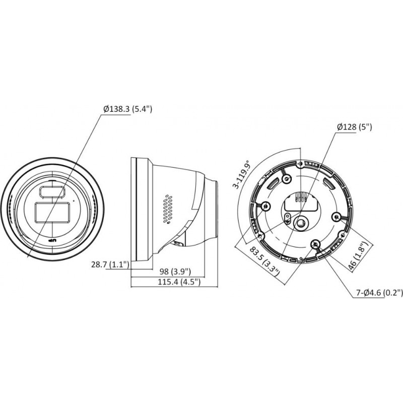 IP stebėjimo kamera Hikvision DS-2CD2387G2H-LISU/SL(4mm)(eF)