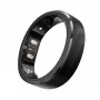 Išmanusis žiedas RingConn Smart Ring Gen3 moterims ir vyrams – matinis juodas, 12 dydis