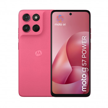Motorola moto g57 power 5G išmanusis telefonas 12GB/256GB, 6,72 inch, 7000 mAh, Dual SIM, Android 16, rožinis