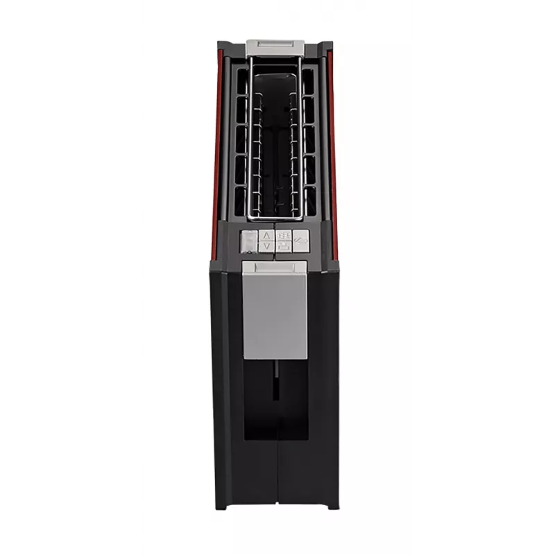 Ritter Volcano 5 ilgo lizdo skrudintuvas, 2 riekelės, 950 W, raudonas