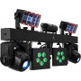 Eurolite LED KLS Move FX kompaktinis šviesos rinkinys AIR (42109920)