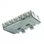 Telegärtner Cat.6A komutacinė panelė (gili) DIN bėgiui su TS adapteriu, 6x RJ45 lizdai (J02021A0055)