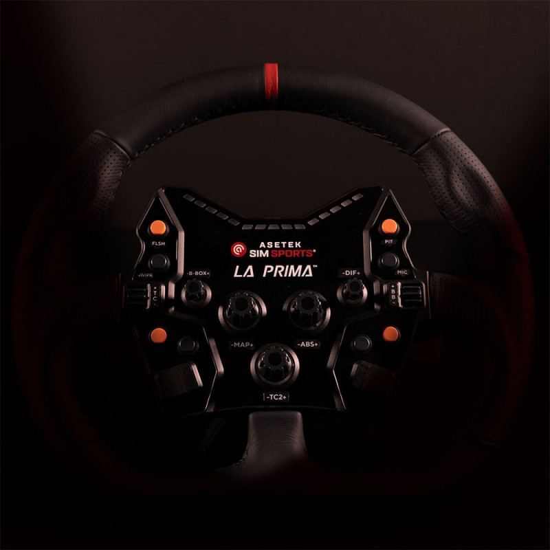 Asetek SimSports lipdukų rinkinys – baltas