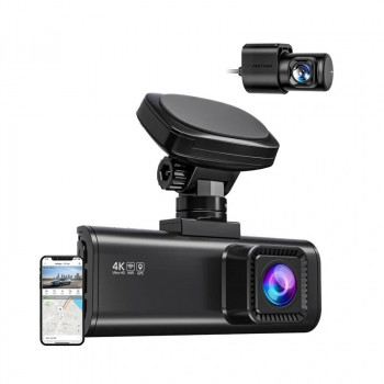 REDTIGER F7N Pro WiFi 4K + 1080p automobilinė vaizdo kamera (dash cam)