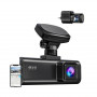 REDTIGER F7N Pro WiFi 4K + 1080p automobilinė vaizdo kamera (dash cam)