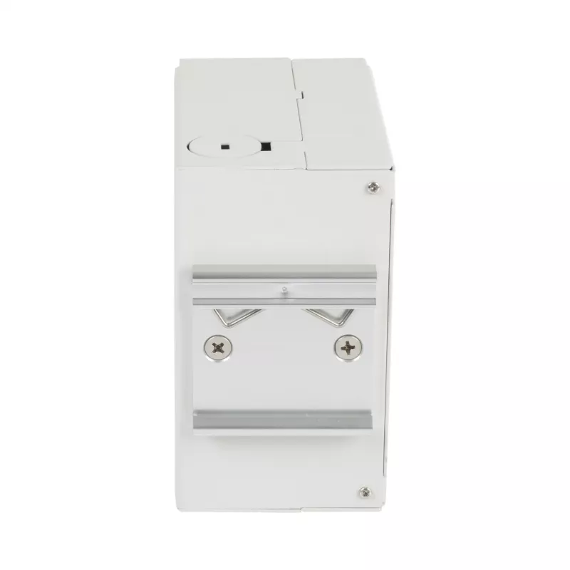 EFB Elektronik DIN bėgelio šviesolaidžio dėžutė OS2 G652D, 12x LC pigtail, 6x LC duplex jungtys (BHS70921.12)