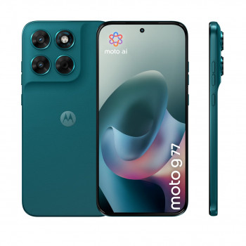 Motorola moto g77 išmanusis telefonas, 17,3 cm (6,8 inch), Hybrid Dual SIM, Android 16.0, 5G, USB Type-C, 8 GB, 128 GB, 5200 mAh, žalias