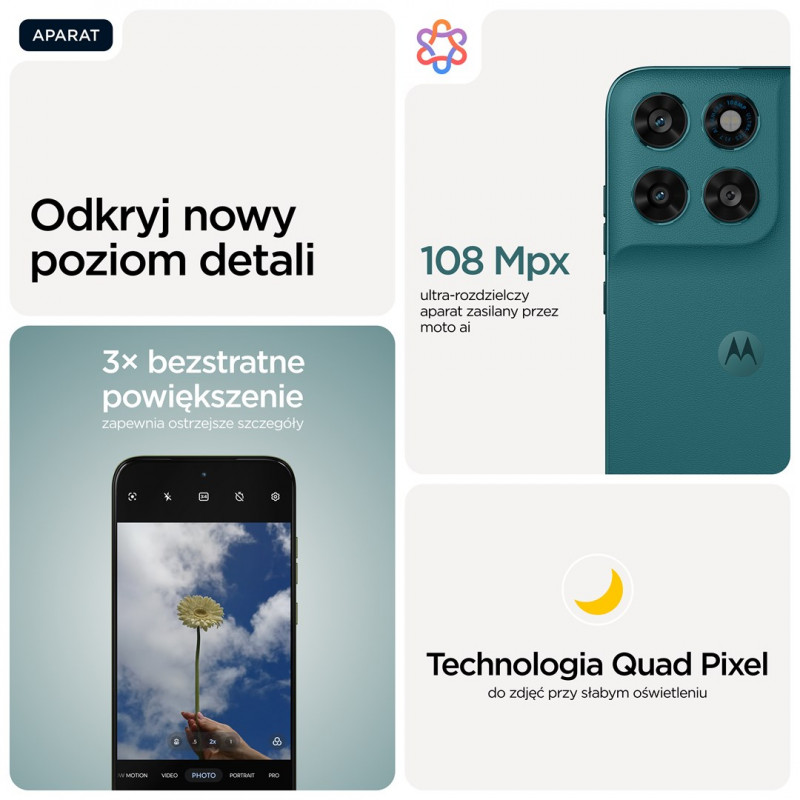 Motorola moto g77 išmanusis telefonas, 17,3 cm (6,8 inch), Hybrid Dual SIM, Android 16.0, 5G, USB Type-C, 8 GB, 128 GB, 5200 mAh, žalias