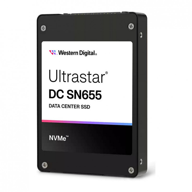 SanDisk WD DC SN655 15,36 TB 2,5 inch PCIe 4.0 x4 NVMe įmonės SSD (0TS2463)