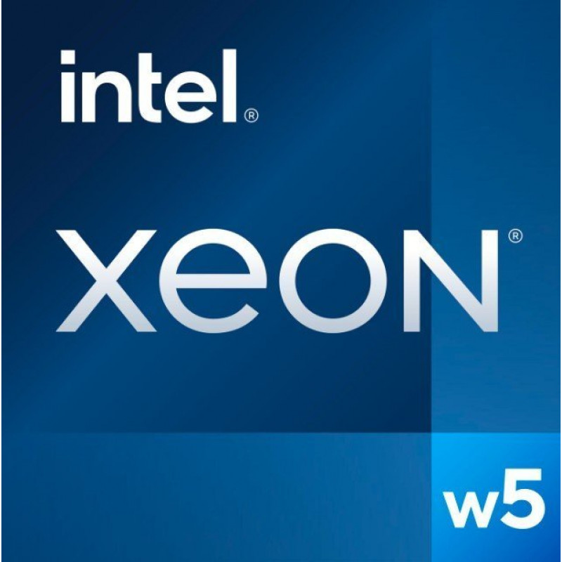 Intel Xeon w5-3425 procesorius – 12 branduolių, 24 gijos, 3,2 GHz (4,6 GHz Turbo), LGA 4677, 270 W, Tray