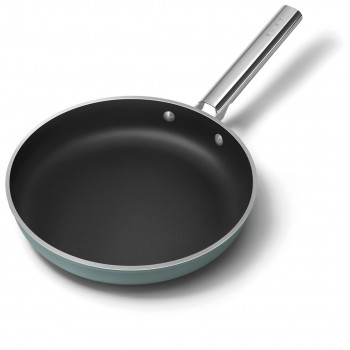 Smeg FPF2802EGM keptuvė, 28 cm, keramikinė danga, nerūdijančio plieno rankena, smaragdo žalios spalvos
