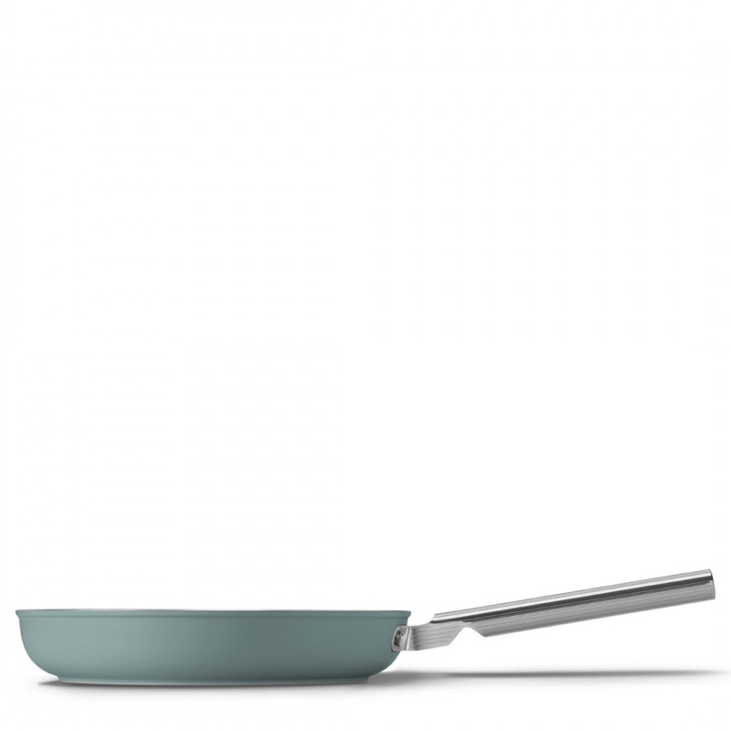 Smeg FPF2802EGM keptuvė, 28 cm, keramikinė danga, nerūdijančio plieno rankena, smaragdo žalios spalvos