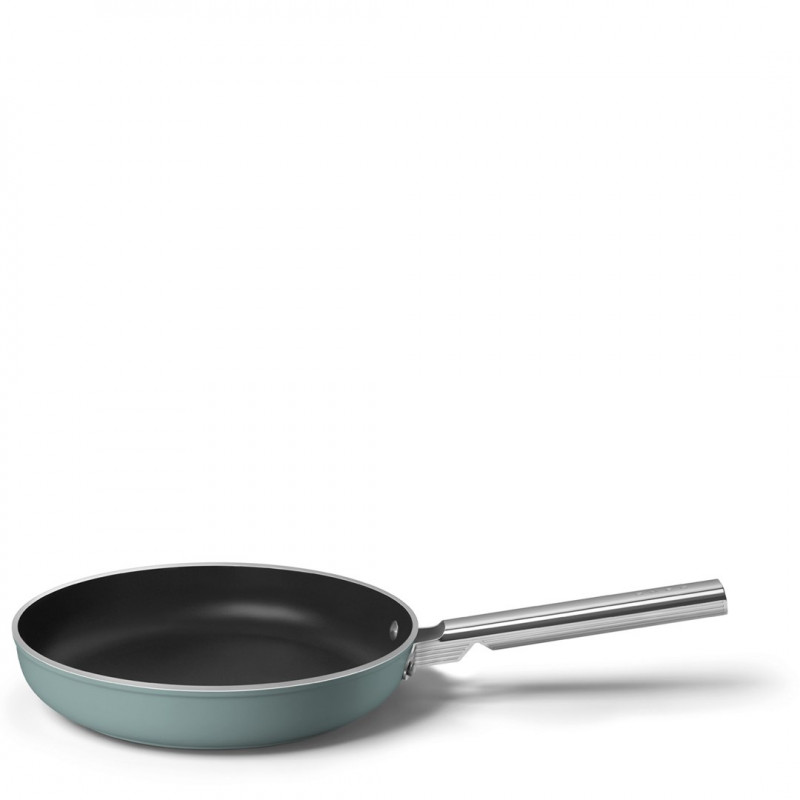 Smeg FPF2802EGM keptuvė, 28 cm, keramikinė danga, nerūdijančio plieno rankena, smaragdo žalios spalvos