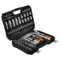Neo Tools 10-211 lizdinių raktų rinkinys 1/2 inch ir 1/4 inch, 110 vnt., satino apdaila