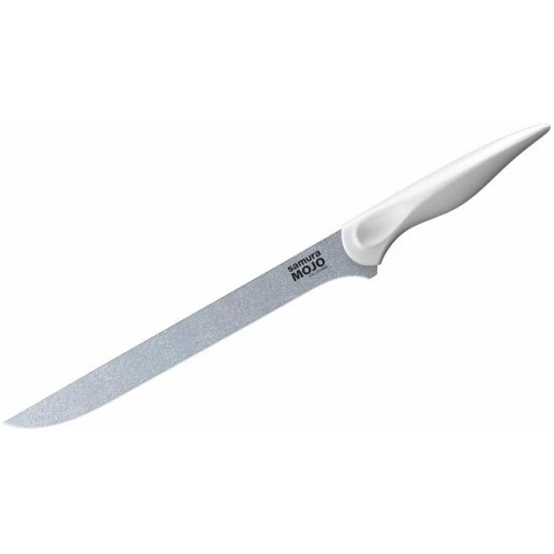 Samura MOJO 6 peilių rinkinys su stovu, baltos rankenos (SMJ-06W)