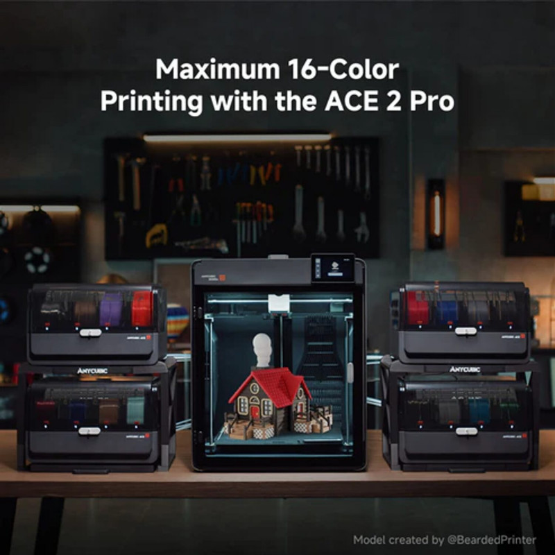 Anycubic Kobra S1 MAX 3D spausdintuvas