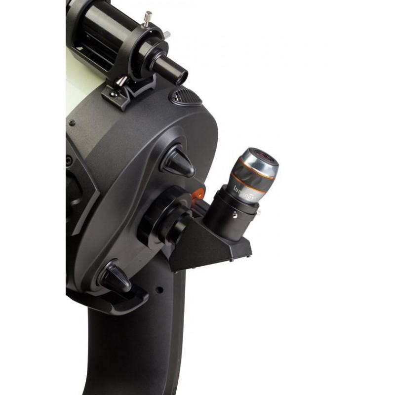 Celestron Luminos 15 mm teleskopo okuliaras, 1,7 cm, juodas/mėlynas/oranžinis/sidabrinis
