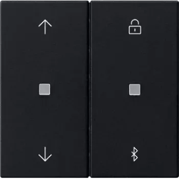 Gira žaliuzių ir laikmačio jungiklis, juodas, S3000 BT 5367005