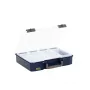 raaco CarryLite 80 smulkių detalių dėžutė 337 x 79 mm, 9 skyriai (143608)
