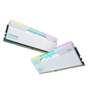 KLEVV CRAS V 32GB (2x16GB) 6000MHz CL30 atminties rinkinys, baltas (KD5AGUA80-60A300J)