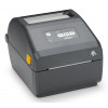 Zebra ZD421 tiesioginio terminio spausdinimo etikečių spausdintuvas, 203 dpi, USB, USB Host, Ethernet, BTLE5, ES ir JK maitinimo laidai, Swiss Font, EZPL