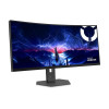 Lenovo Legion 34W-2c 34 inch UWQHD 240Hz lenktas žaidimų monitorius (68F6GACBEU)