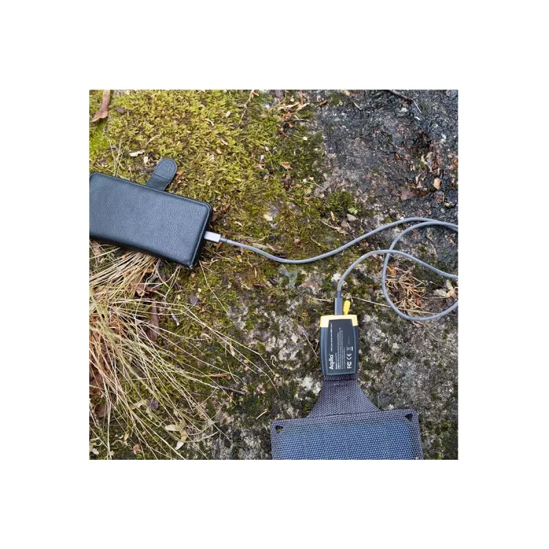 Aqiila Sunbird P21 – sulankstomas saulės įkroviklis su USB-C prievadu