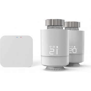 Hama Smart Wi-Fi šildymo valdymo rinkinys su 2 išmaniaisiais radiatoriaus termostatais ir šildymo centru