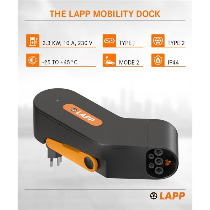 LAPP MOBILITY Mobility Dock EV įkroviklis, tipas Šveicarija (65417)