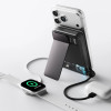SHARGE ICEMAG 3 nešiojamas akumuliatorius, 10 000 mAh, 25 W Qi2, 35 W USB-C, juodas