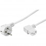 DSIT kampinis maitinimo laidas Schuko į IEC C13, 2 m, baltas