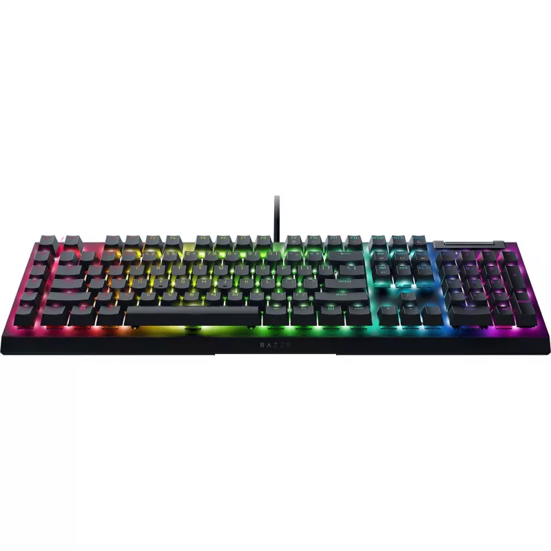 Razer BlackWidow V4 X laidinė mechaninė žaidimų klaviatūra, RGB Chroma, Nordic išdėstymas (RZ03-04700600-R3N1)