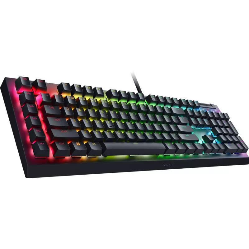 Razer BlackWidow V4 X laidinė mechaninė žaidimų klaviatūra, RGB Chroma, Nordic išdėstymas (RZ03-04700600-R3N1)