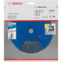 Bosch Expert for Aluminium diskinio pjūklo diskas Ø 210 mm, 72 dantys, anga 30 mm (2608644105)