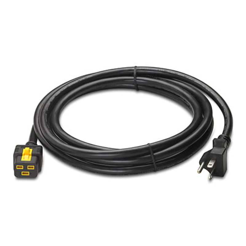 APC maitinimo kabelis su fiksavimo jungtimis C19 – 5-20P, 3,0 m, 120 V