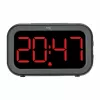 TFA Dostmann Bingo Hybrid skaitmeninis žadintuvas, LCD/LED ekranas, juodas/antracito, 60.2048.01
