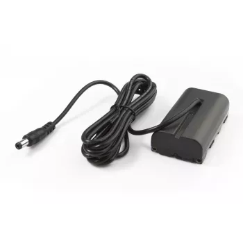 SWIT S-7500F Sony NP-F baterijos adapteris (dummy) su DC kištuku ir Pole-Tap jungtimi