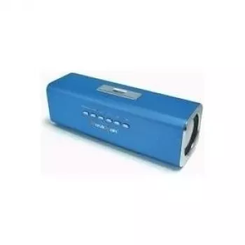Technaxx Musicman aktyvios kolonėlės su USB ir SD bei baterija, mėlynos
