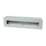Allnet 19 inch 3U DIN bėgio skydas automatiniams jungikliams, gylis 61 mm, priekinis montavimas, šviesiai pilkas (ALL-S0002257)