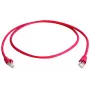 Telegärtner „Snagless“ Cat6a S/FTP komutacinis kabelis RJ45, 10 m, raudonas