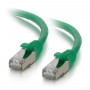 Mercodan Cat6a S/FTP komutacinis kabelis RJ45, 20 m, žalias