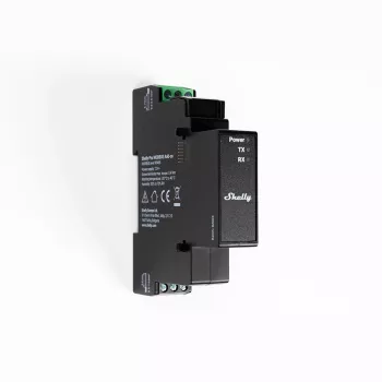 Shelly Pro Modbus Add-on RS485, DIN bėgio priedas