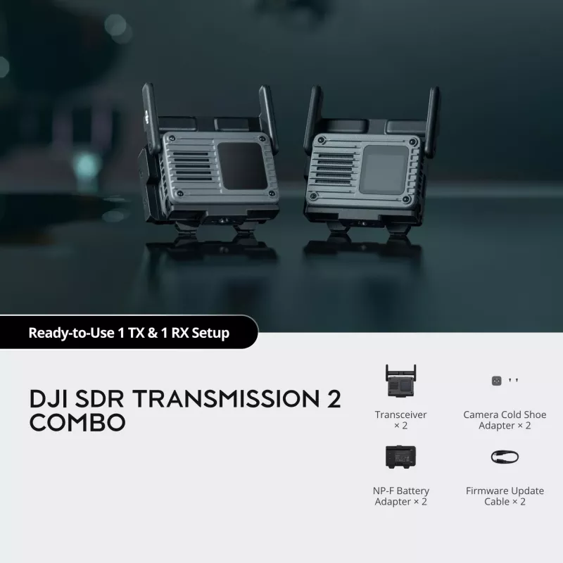 DJI SDR Transmission Combo 2 – vaizdo perdavimo sistema