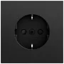 Gira System 70 SCHUKO lizdas SP, juodas, 445374